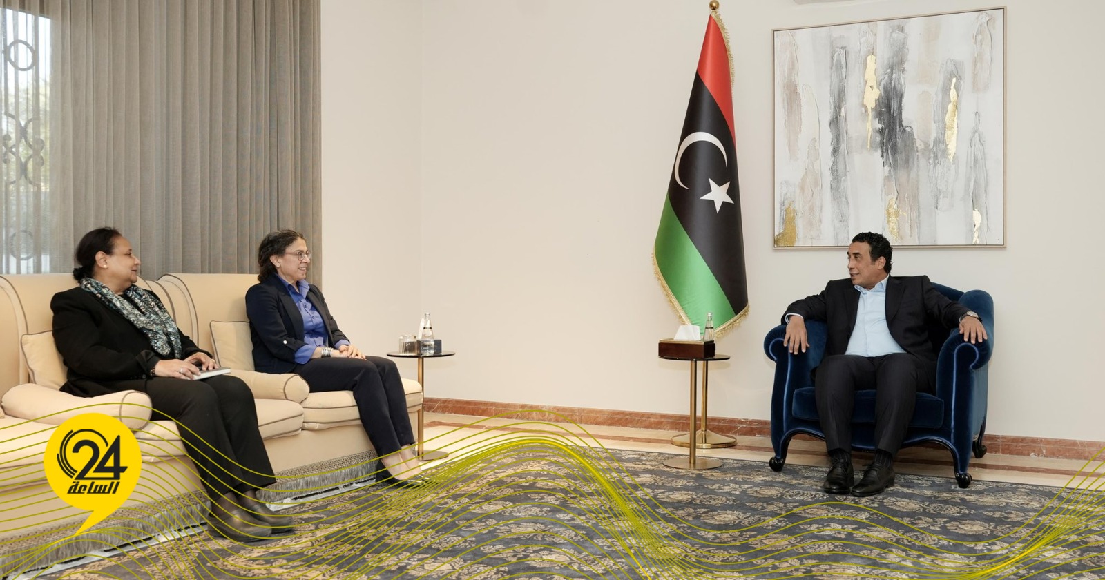 الرئاسي: المنفي ناقش مع خوري مسارات الحوار المهيكل