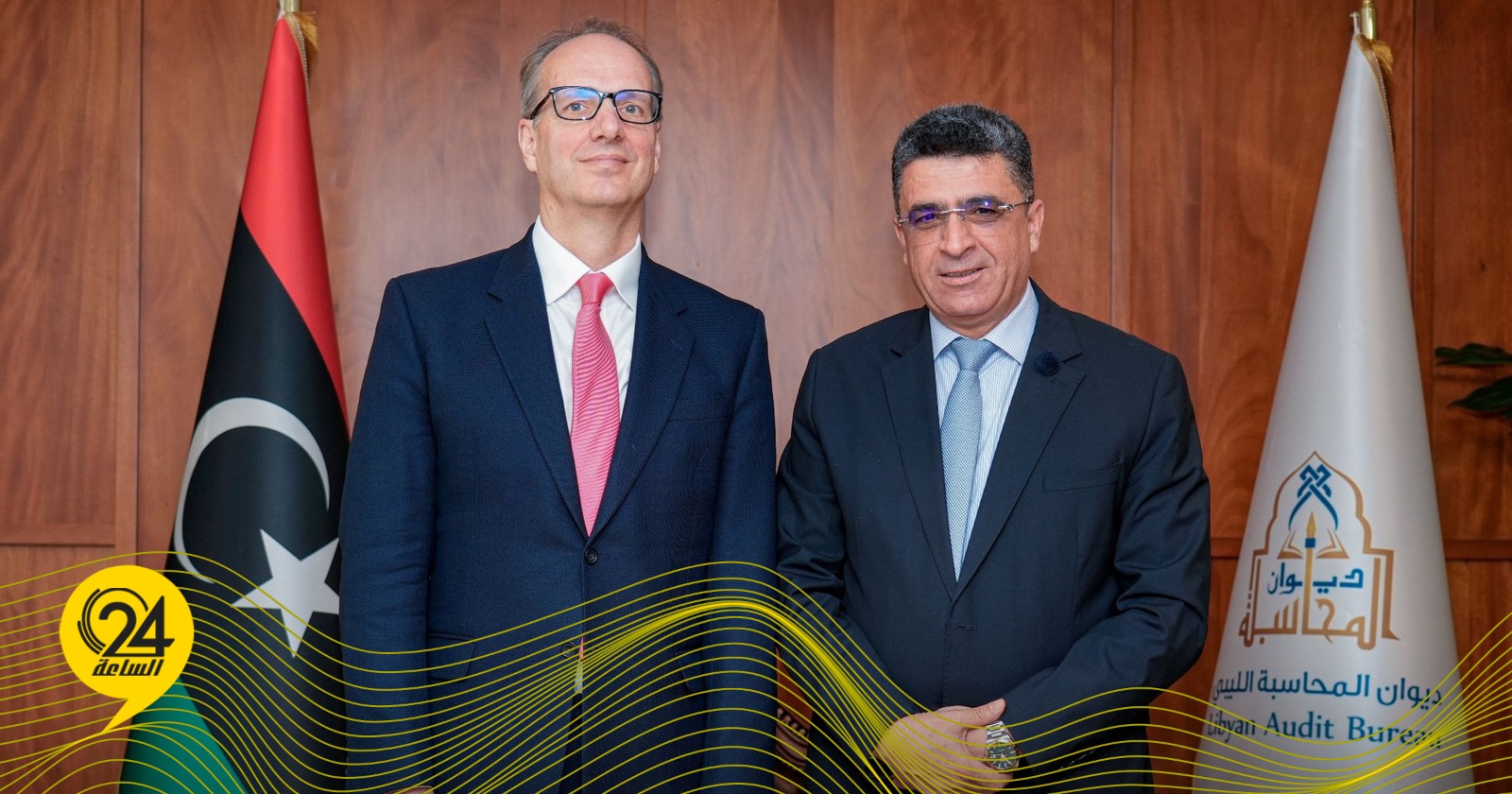 شكشك يبحث مع سفير بريطانيا التعاون وتطوير القدرات المؤسسية