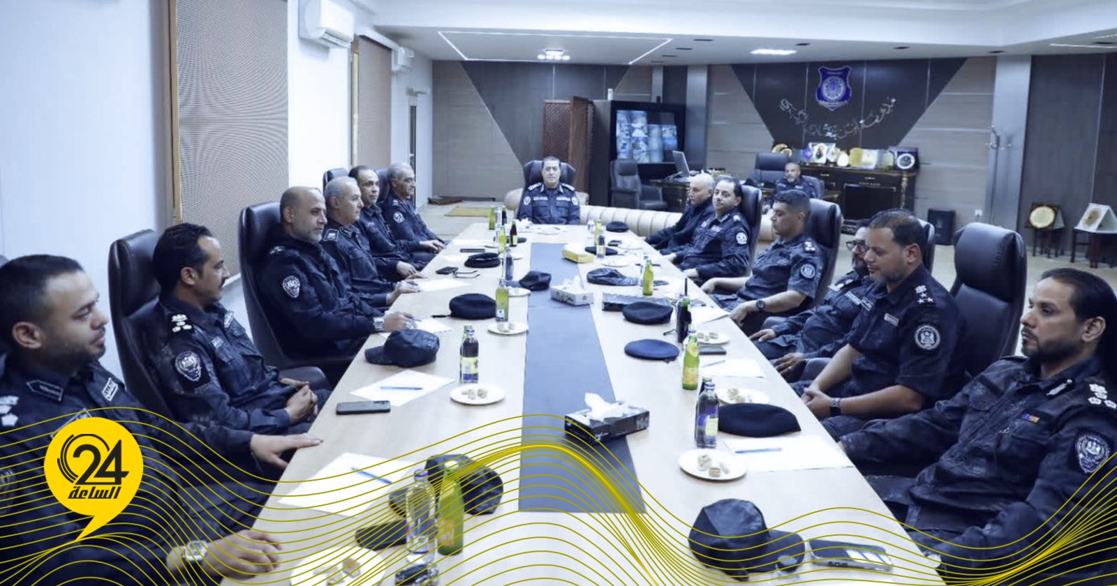 ليبيا – رئيس إدارة المباحث الجنائية يعقد اجتماعاً موسعاً للاطلاع على الأعمال المنجزة