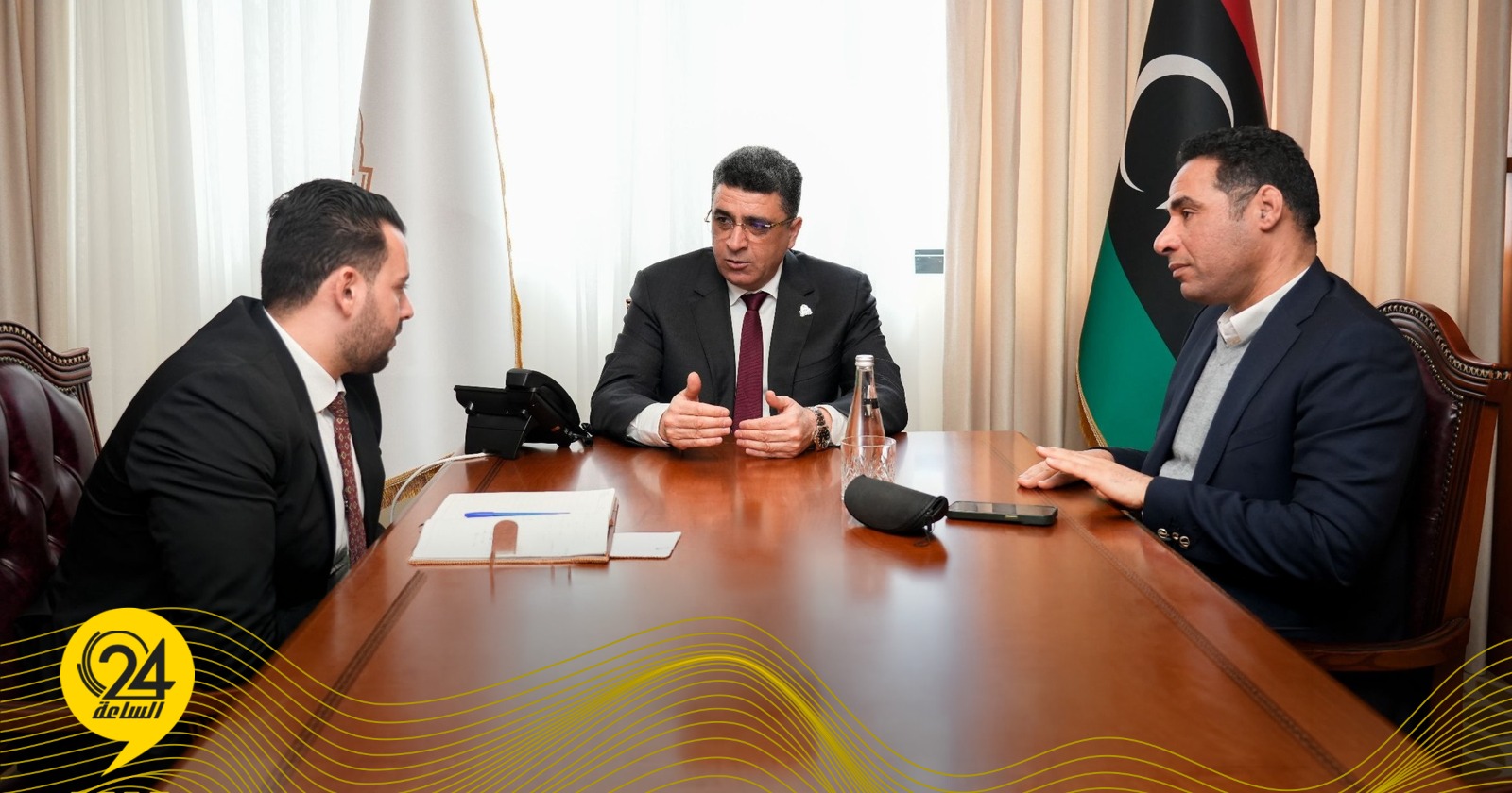 ديوان المحاسبة يبحث مع الصندوق الليبي للاستثمار سبل تعزيز الأداء