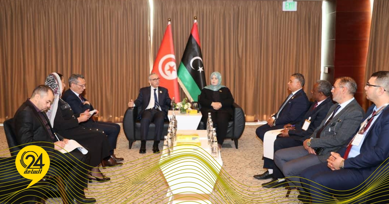 ليبيا – وفاء الكيلاني تبحث مع نظيرتها التونسية سياسات رعاية المسنين