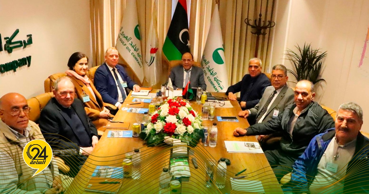 بن شتوان يبحث استئناف مشروع الغاز بحقلَي السرير ومسلة #الساعة24 