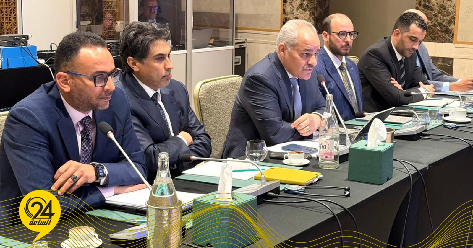 المحافظ ونائبه يختتمان في تونس جلسات المباحثات مع صندوق النقد الدولي #الساعة24 