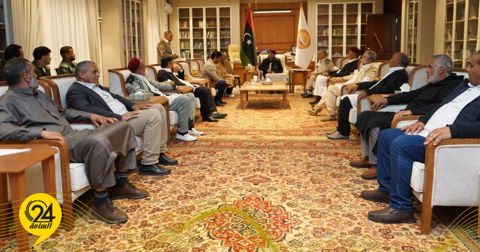 ليبيا – عقيلة صالح يناقش احتياجات منطقة القوارشة ببنغازي