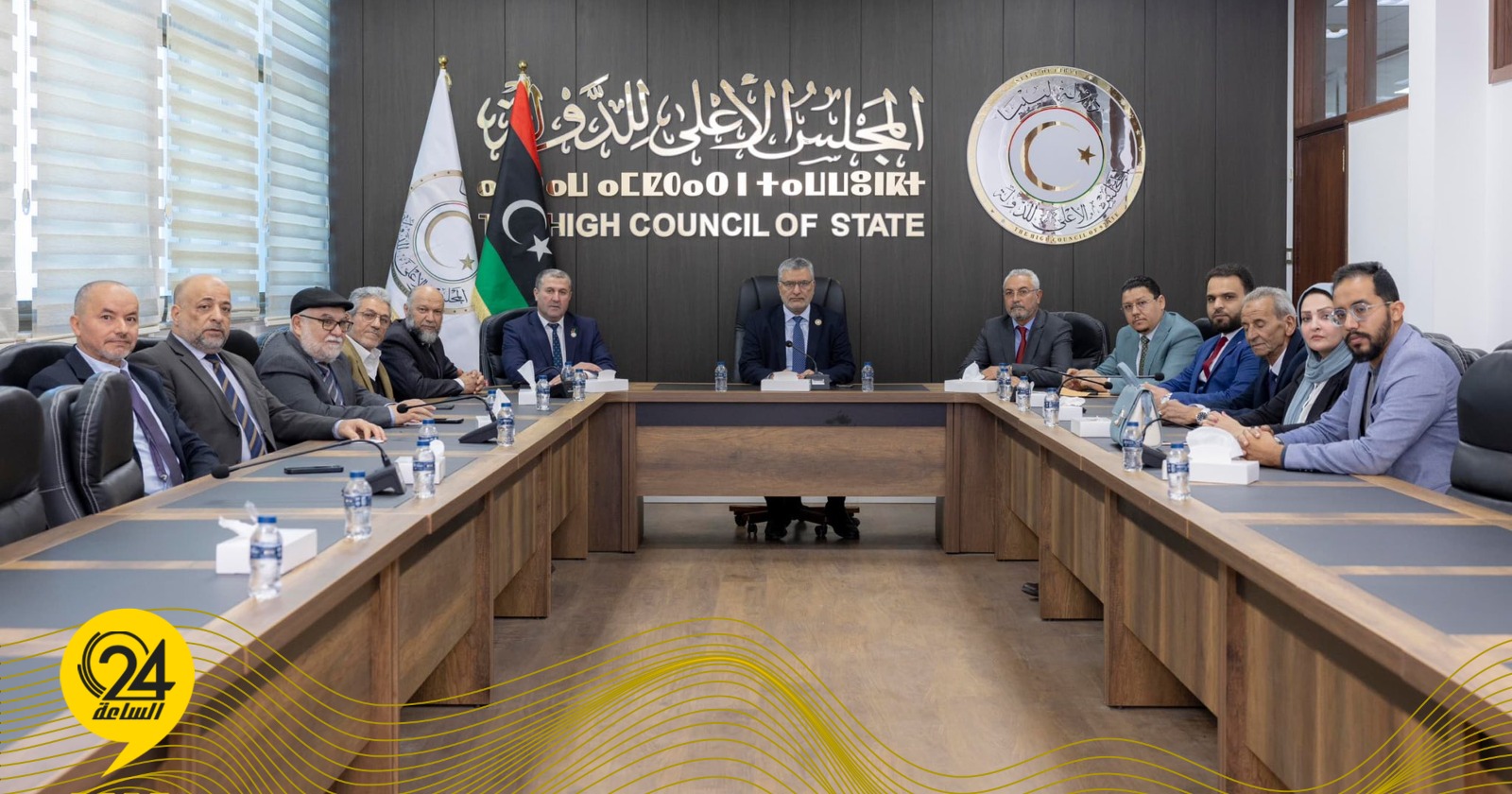 “تكالة” يبحث مع أعيان غريان سبل تعزيز الاستقرار ودعم الحضور الوطني