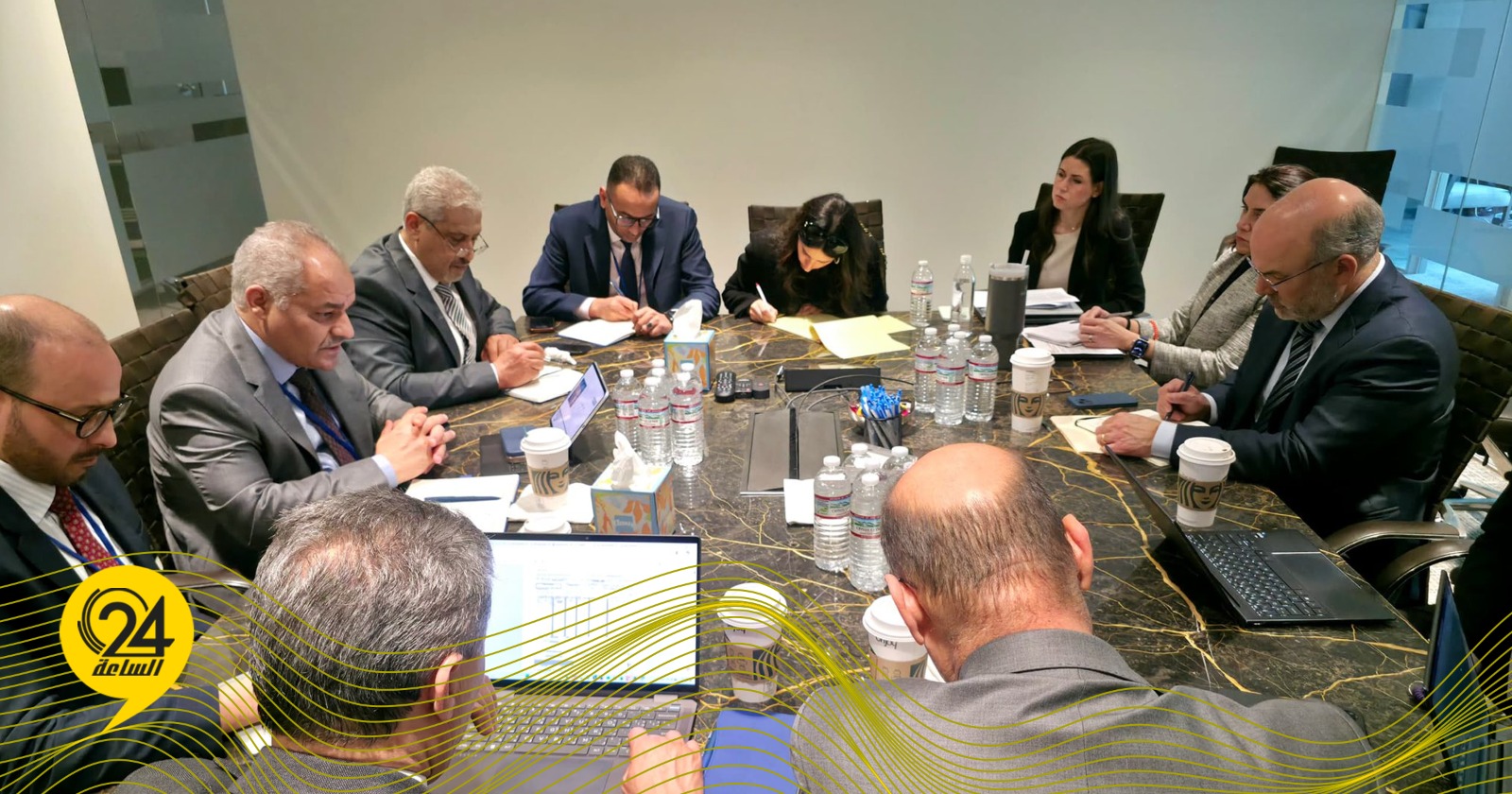 في واشنطن.. محافظ المركزي يبحث مع شركة استشارية تعزيز حوكمة القطاع المصرفي