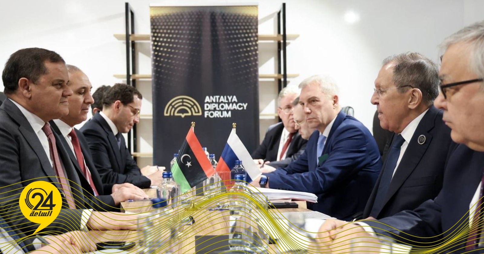 لافروف يلتقي الدبيبة ويؤكد على دعم موسكو لاستقرار ليبيا