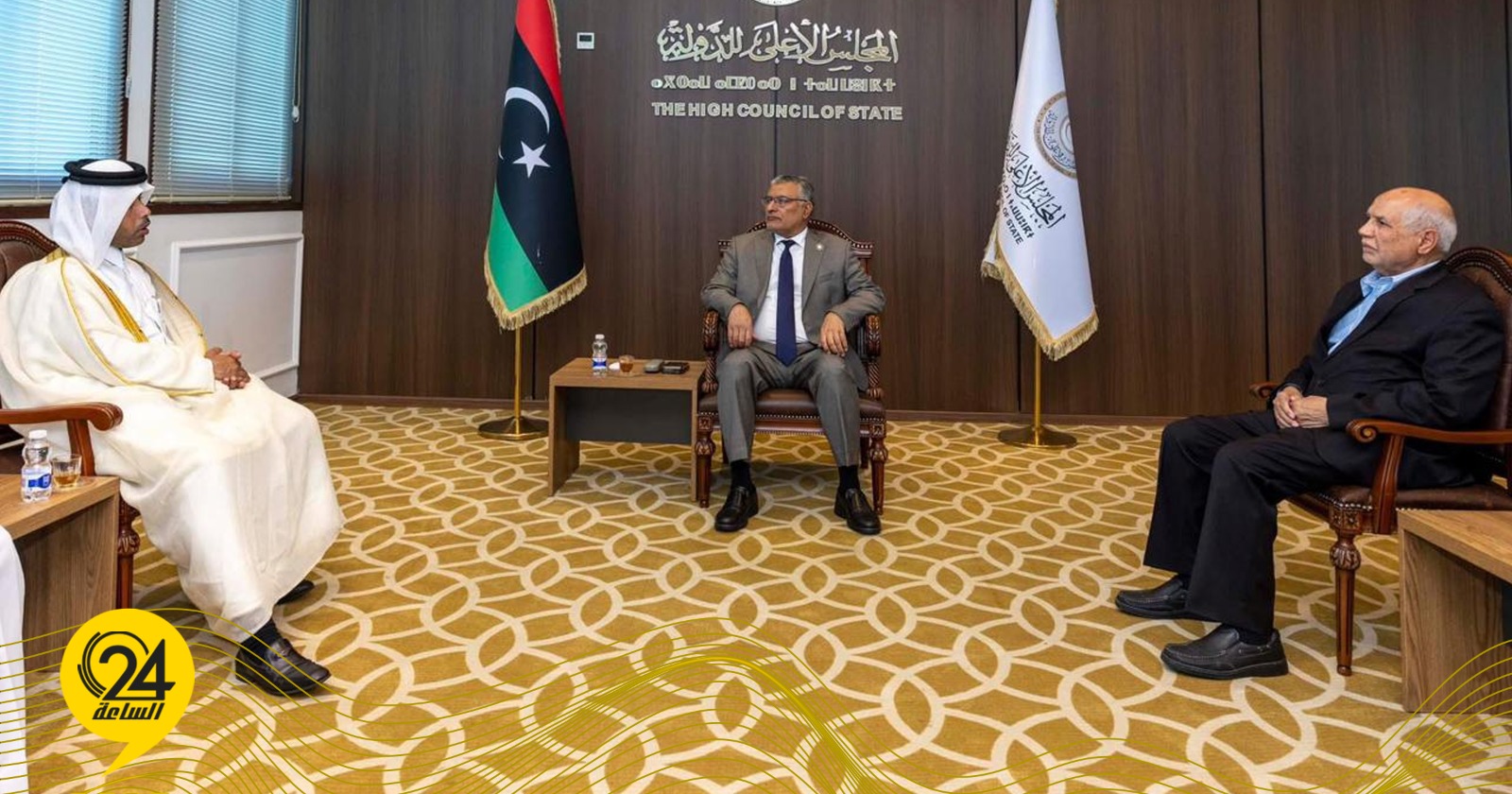 ليبيا – مجلس الدولة: تاكلا استعرض الأوضاع السياسية في ليبيا مع سفير قطر