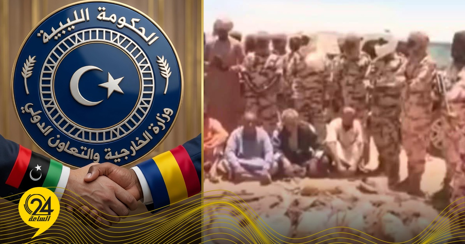 ليبيا – وزارة خارجية الحكومة الليبية: تشكيل خلية أزمة لمتابعة أوضاع الصيادين الليبيين المحتجزين في تشاد