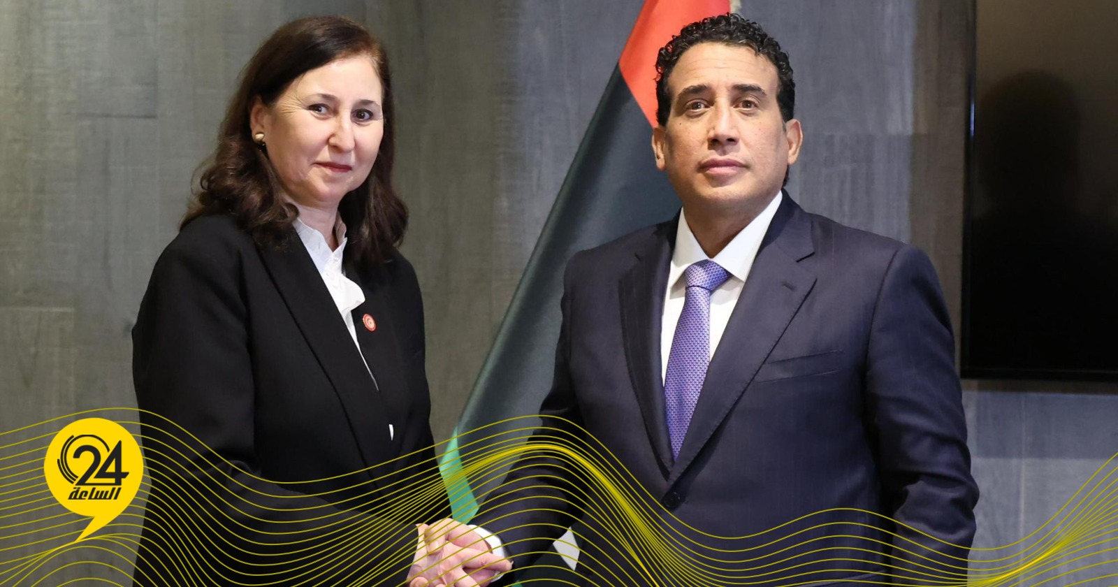 “الرئاسي”: رئيسة الحكومة التونسية عبرت عن امتنانها لما يبذله المنفي من جهد