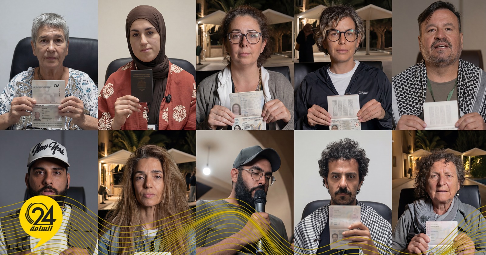 ليبيا – صحيفة لارزون الإسبانية تكشف هوية الأجانب المعتقلين من قافلة “الصمود”. ليبيا – صحيفة لارزون الإسبانية تكشف هوية الأجانب المعتقلين من قافلة “الصمود”.