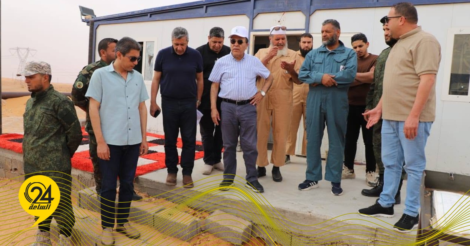 بن شتوان يتفقد سير الإنتاج بحقل سيناون ومشاريع التطوير