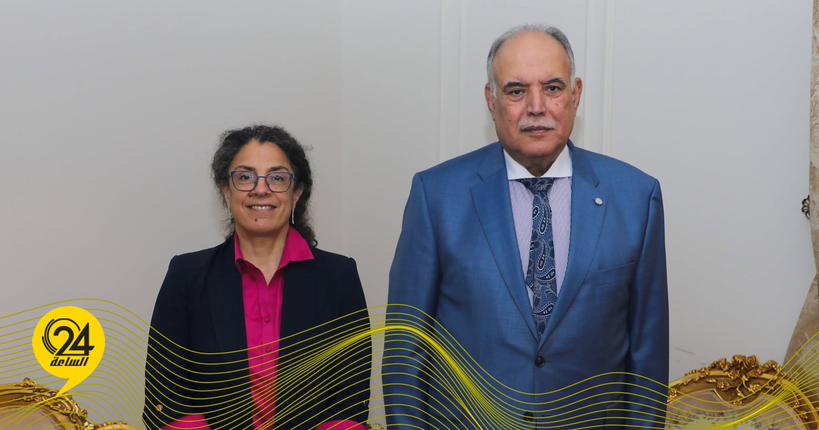 ليبيا – وعرض خوري مع بوشناف التقدم الذي أحرزته لجنة مراقبة أوضاع السجون والسجناء ليبيا – وعرض خوري مع بوشناف التقدم الذي أحرزته لجنة مراقبة أوضاع السجون والسجناء
