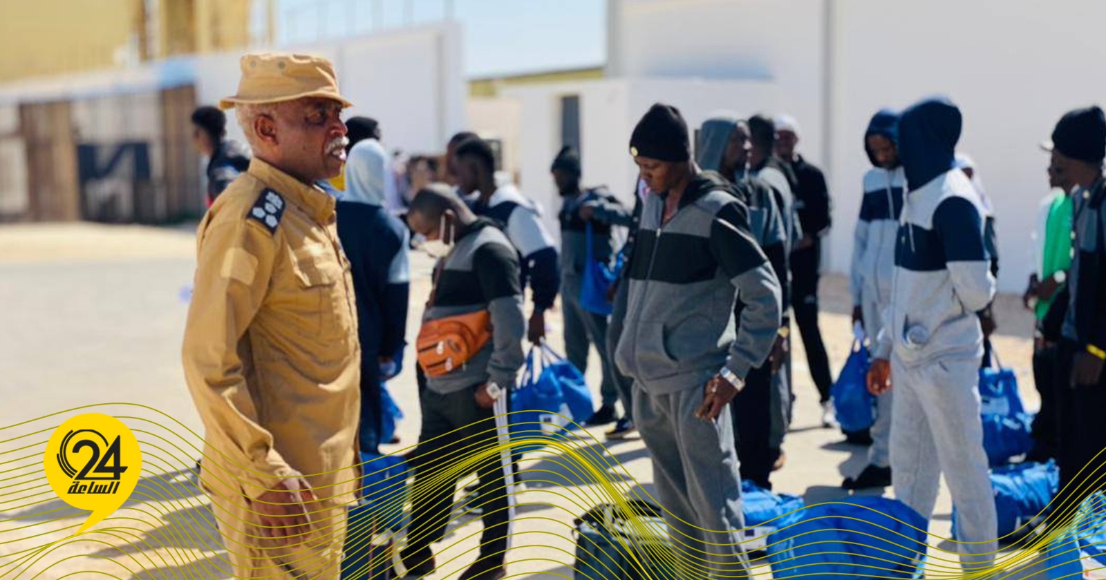 ليبيا – تم ترحيل 210 مهاجر غير شرعي من جنسيات مختلفة عبر مطار بنينا الدولي ليبيا – تم ترحيل 210 مهاجر غير شرعي من جنسيات مختلفة عبر مطار بنينا الدولي