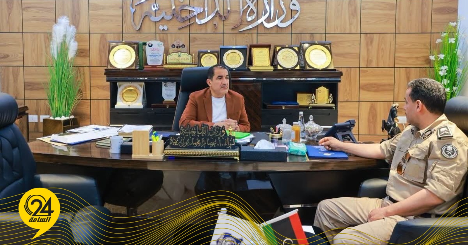 ليبيا – أبو زريبة يشيد بجهود مديرية أمن المرج في تعزيز الاستقرار بالمدينة ليبيا – أبو زريبة يشيد بجهود مديرية أمن المرج في تعزيز الاستقرار بالمدينة